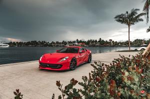 Ferrari 812 Superfast by Novitec Rosso on Vossen Wheels (EVO-4) 2020 года 